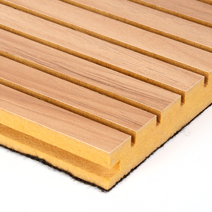 Rainure panneaux acoustiques en <span class=keywords><strong>bois</strong></span> d'isolation <span class=keywords><strong>phonique</strong></span> protection de l'environnement matériel <span class=keywords><strong>panneau</strong></span> acoustique - Product Image 3