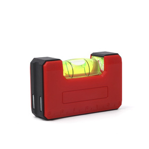 Mini Nivel de Burbuja de Alta Precisión de 65 mm con Imán y Regla de Medición para Uso en Bricolaje - Product Image 1
