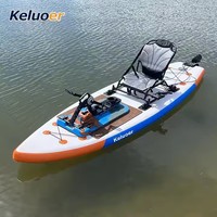 Siège pliant pour bateau sièges réglables sur la chaise de canoë de pêche en kayak