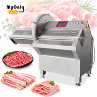 Machine à découper automatique professionnelle pour côtes de porc, viande, poulet et steaks