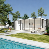 Modulaire Préfabriqué Mobile Capsule House Petite Maison Capsule Prix Raisonnable Capsule Application Extérieure pour Appartements