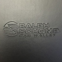 Cartera de Cuero PU para Auto, Negra, Portadocumentos, Porta Licencia de Conducir, Porta Tarjeta de Seguro, para Almacenamiento de Papeles del Vehículo