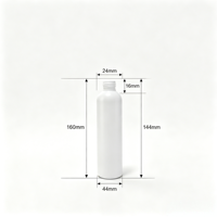 Flacon pulvérisateur à fine brume en HDPE de 175 ml, blanc, rechargeable, pour cosmétiques, soins de la peau, sérum, shampoing, lotion, crème pour le visage, vaporisateur à pompe, brume corporelle
