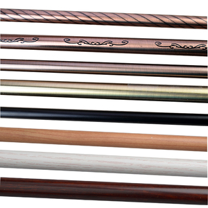 Postes <span class=keywords><strong>de</strong></span> cortina <span class=keywords><strong>de</strong></span> hierro <span class=keywords><strong>de</strong></span> alta calidad con rieles y accesorios <span class=keywords><strong>de</strong></span> cortina Premium chapados en metal - Product Image 5