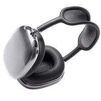 Étui transparent ultra fin en TPU pour Airpods Max, protection transparente anti-rayures pour Airpods Max