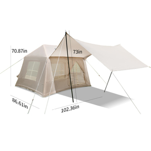 Carpa de Camping para las Cuatro Estaciones MQ MGB, Venta Caliente de Verano 2026, Protección Contra Viento, Lluvia y Sol, Aislamiento Térmico, Oxford, Disponible en Almacén de EE. UU. - Product Image 2