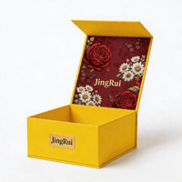 Emballage de luxe de haute qualité, boîte en carton rigide à rabat, grand format, emballage personnalisé avec fermeture magnétique