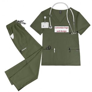 Uniformes Médicos Transpirables para Hospital, Conjunto de Uniforme para Enfermeras, Uniformes City Scrubs - Product Image 3