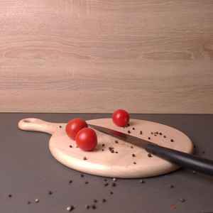 Planche à découper de cuisine en bois d'acacia de qualité supérieure Planche à découper Durable Écologique Bois dur Parfait pour trancher Découper Servir - Product Image 6