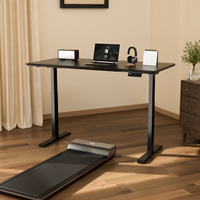 Table de bureau électrique réglable D6 |   Bureau debout motorisé à hauteur réglable pour la maison/le bureau