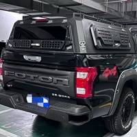 Capot rigide en alliage d'aluminium pour pick-up, toit surélevé tout-terrain avec porte arrière verrouillable pour Toyota Hilux 2016 à 2025, 5 pieds, vente en gros