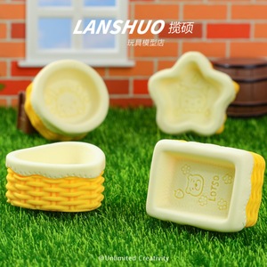 Lanshuo Resin Jewelry Box Diy Kit Rectangle PP Handmade <b>Woven</b> <b>Basket</b> Shape For Kids Playhouse Accessories - Product Image 4