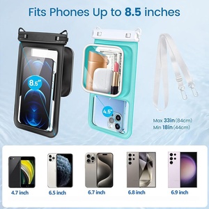 Sac étanche pour téléphone portable de grande taille, pochette étanche flottante pour téléphone compatible avec tous les modèles - Product Image 5