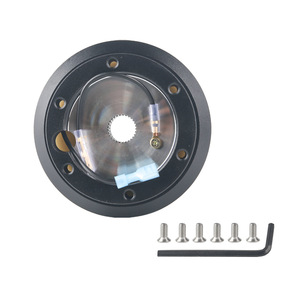 Adaptateur de moyeu de volant 110H en alliage d'aluminium noir pour Toyota Lexus - Product Image 4