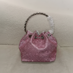 Bolsa de fiesta de lujo con bordado de cuentas, bolso clutch femenino de moda para bodas y eventos nocturnos. - Product Image 1