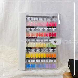 Tablero Magnético para Exhibición de Uñas, Desmontable, Acrílico, con Degradado de Color, para Libro de Muestras, Puntas de Gel de Plástico, Herramienta de Carta de Colores para Salón de Manicura - Product Image 4