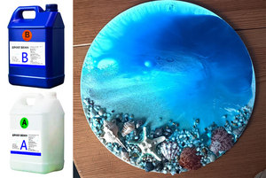 Epoxidharz-Gießset 2:1 Tiefguss-Epoxidharz-Material für Holzkunst Fluss-Esstisch/Kaffeetisch-Oberfläche - Product Image 6