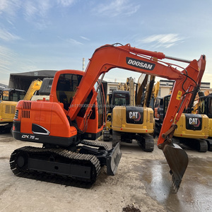 Doosan รถขุด Dx75-9c มือสองรถตักดินขนาดเล็กอุปกรณ์ก่อสร้าง - Product Image 2