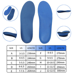 Soletta plantare plantare correttiva medica a lunghezza intera plantare plantare plantare ortotica - Product Image 6