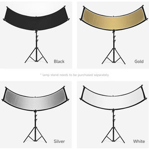 Réflecteur pliable en tissu 4 couleurs de type U, kit de studio <span class=keywords><strong>photo</strong></span> 4 en 1, accessoires de photographie - Product Image 2