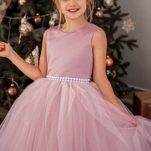 <span class=keywords><strong>Abiti</strong></span> da Cerimonia per Ragazze, Eleganti Vestiti Lunghi da <span class=keywords><strong>Damigella</strong></span>, Formali e Casual per Matrimoni e Feste, Manica Corta - Product Image 3