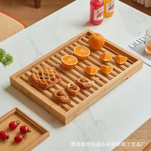 Plateau de service en bois Ronghui, largeur personnalisable, pour steak, barbecue, usage domestique et commercial - Product Image 2