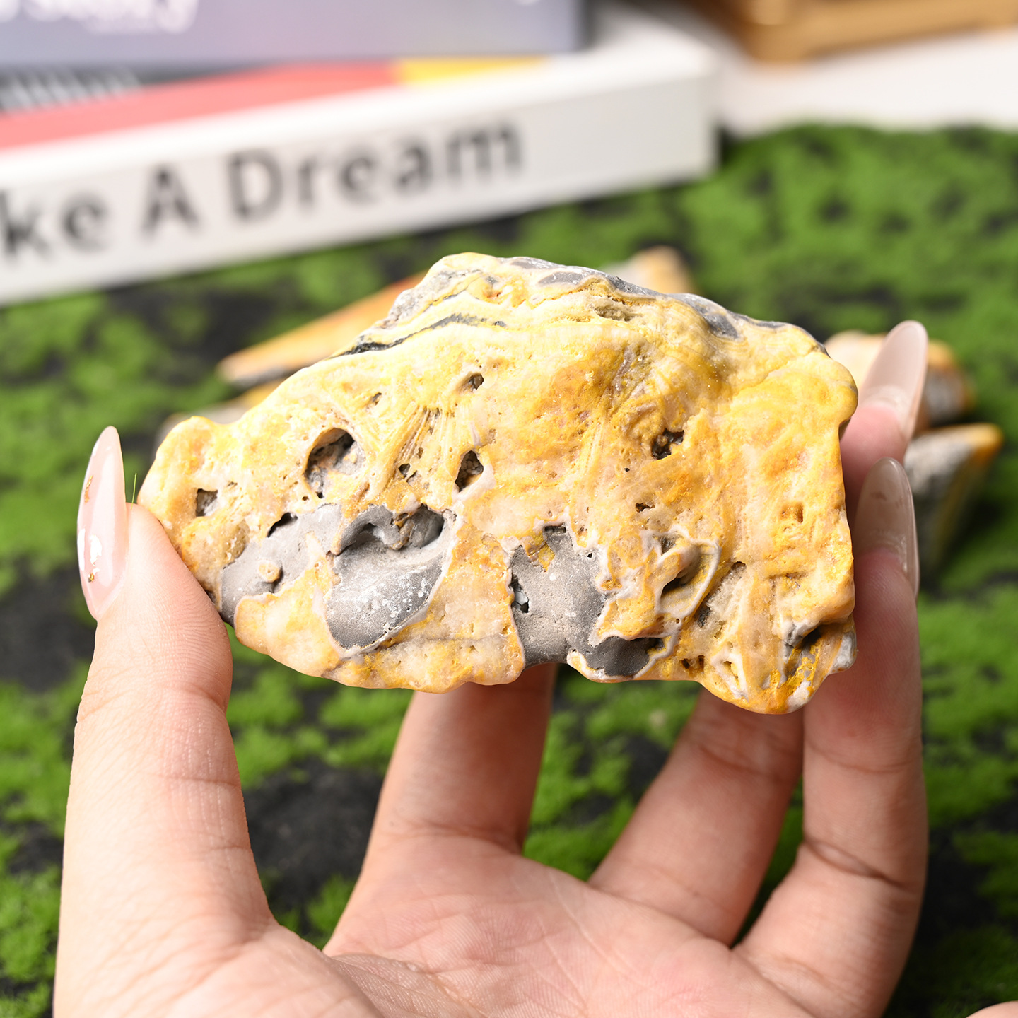 Yellow Bumblebee jasper