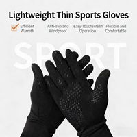 Gants de Sport Personnalisés d'Hiver pour Femmes et Hommes avec Fonction Écran Tactile pour la Course, le Cyclisme, l'Équitation, le Ski et la Moto