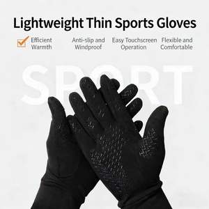 Custom <strong>Winter</strong> Women's and Men's Outdoor Sports Running <strong>Gloves</strong> with Touch Screen Function for Cycling Riding Ski <strong>Motorcycle</strong> - Product Image 3