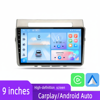 Jiawell Autoradio GPS 9 pouces à écran partagé avec CarPlay et WiFi pour commande au volant pour Corolla Verso 2004-2009