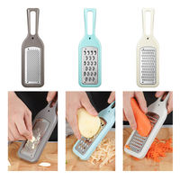 Keuken Gadgets Accessoires Set van 3: Groente Rasp, Meloenrasp, Kaas- & Gemberrasp