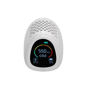 Detektor Penganalisa Gas <span class=keywords><strong>CO2</strong></span> Dalam Ruangan <span class=keywords><strong>4</strong></span> Dalam 1, <span class=keywords><strong>Monitor</strong></span> Temperatur dan Kelembapan Alarm Asap Wifi Cerdas - Product Image 4