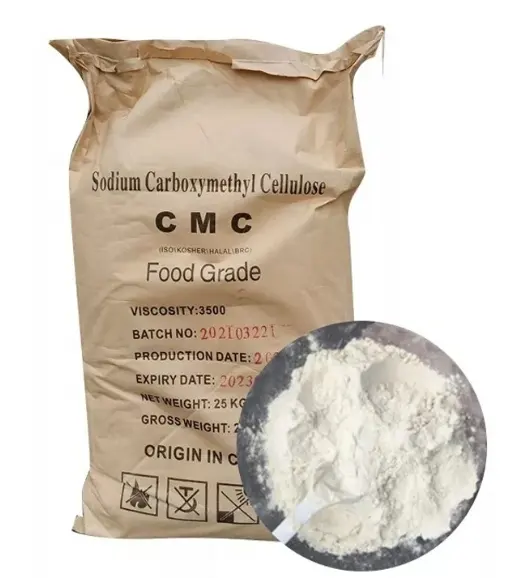 工場ディレストCMC粉末増粘剤CMCナトリウムカルボキシメチルセルロースフードグレードCMC使用アイスクリーム