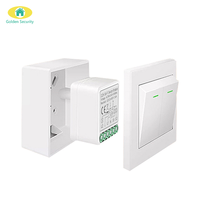 Interrupteur mural intelligent 2024 pour maison connectée, application Tuya Smart Life, Zigbee sans fil, 1/2/3/4 voies, interrupteur encastré, automatisation, connexion Wi-Fi, UE