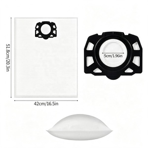 Sacs à poussière pour <span class=keywords><strong>aspirateur</strong></span> sec et humide Karcher MV4 MV5 <span class=keywords><strong>WD4</strong></span> WD5 WD6 - Pièces de rechange - Product Image 3