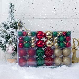 Bolas de Navidad, 100 Cajas, 3/4/6 cm, Adornos Colgantes para Árbol de Navidad - Product Image 3