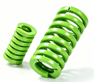 Ressort de compression rectangulaire en acier vert clair extra large pour moule de déformation par injection et machines de moulage - Product Image 6