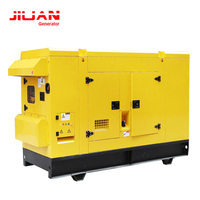 Generador eléctrico silencioso de 50 kw, set de generador de energía diesel, máquina eléctrica de 50 kw