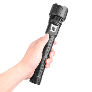 Linterna Táctica LED P90 de Aluminio, Potente, Portátil, con Zoom Telescópico, Recargable por USB, Resistente al Agua IP54, para Camping, Venta al Por Mayor - Product Image 1