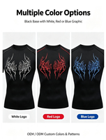 Nouveau style T-shirt de sport à séchage rapide, sous-vêtement de course, couche de base pour la gym, entraînement, respirant, anti-transpiration, élastique et ajusté pour homme