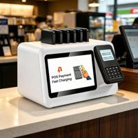 Perangkat Lunak Stasiun Power Bank Bersama Kustom Api Wifi 4g Stasiun Penyewaan Power Bank Bersama Portabel Pengisian Cepat Luar Ruangan