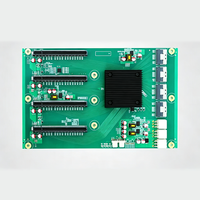   Carte d'extension GPU PCIe 4.0 x16 vers 4x PCIe 4.0 x16 avec puce PEX88096 pour serveur IA et station de travail