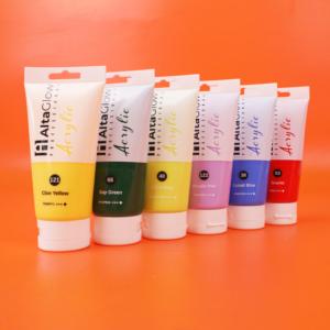 Peintures acryliques professionnelles 100 ML peintures de haute qualité pour emballage personnalisé d'artiste avec une grande promotion - Product Image 4