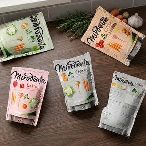 Gran oferta de Vietnam, papel de aluminio personalizado con cremallera, bolsas de Mylar de grado alimenticio, embalaje de plástico para bolas de frutas y verduras secas, gelatina - Product Image 2