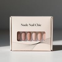 Boîtes d'emballage en carton ondulé pour l'expédition de colis par courrier, avec logo en relief personnalisé, pour les ongles