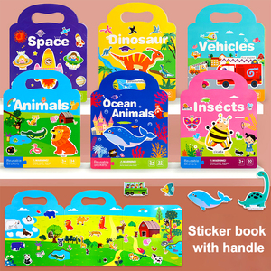 Conception personnalisée impression enfants couverture souple <span class=keywords><strong>bande</strong></span> <span class=keywords><strong>dessinée</strong></span> autocollant amovible collecte livre calme - Product Image 3
