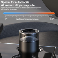 Diffuseur d'huiles essentielles électrique intelligent à ultrasons, lumière LED, purificateur d'air pour voiture, aromathérapie, huile parfumée, désodorisant d'air