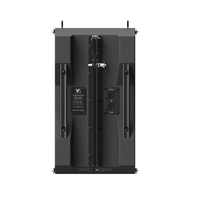 Nouvelle conception de haut-parleur coaxial mini line array double 8 pouces en néodyme AES 380W avec SPL maximal de 124 dB et couverture verticale de 100°