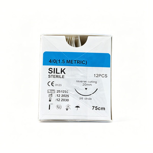 Hilo de <span class=keywords><strong>Sutura</strong></span> Médico Profesional <span class=keywords><strong>para</strong></span> Cirujanos, No Absorbible, de Seda Trenzada, <span class=keywords><strong>para</strong></span> Hospital - Product Image 5