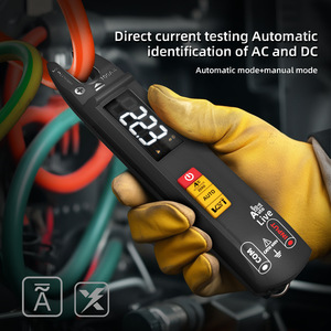 Pince ampèremétrique en U Bside 100A 600V AC/DC, détection de fil sous tension, usage professionnel - Product Image 2